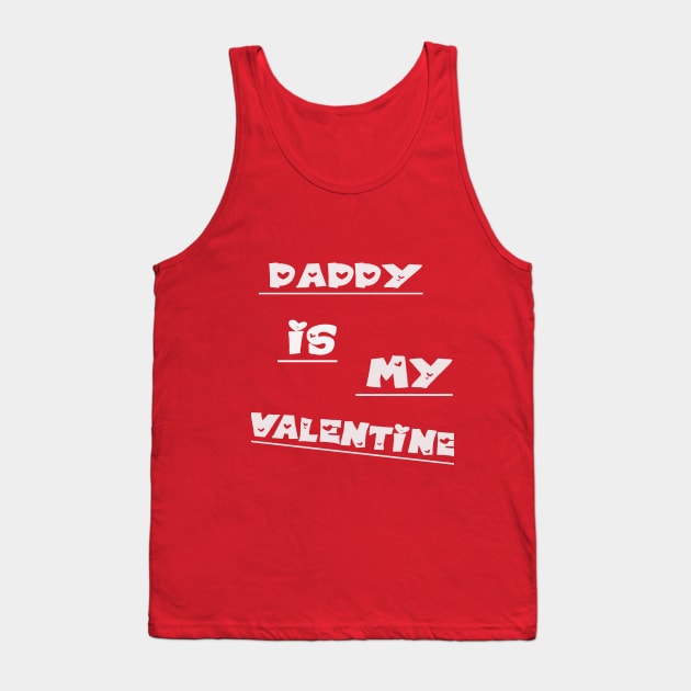 Dad Valentines Day Gift T-Shirt 2020 Tank Top by amelsara